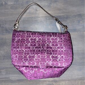 *RARE* Coach Purple Shoulder Bag